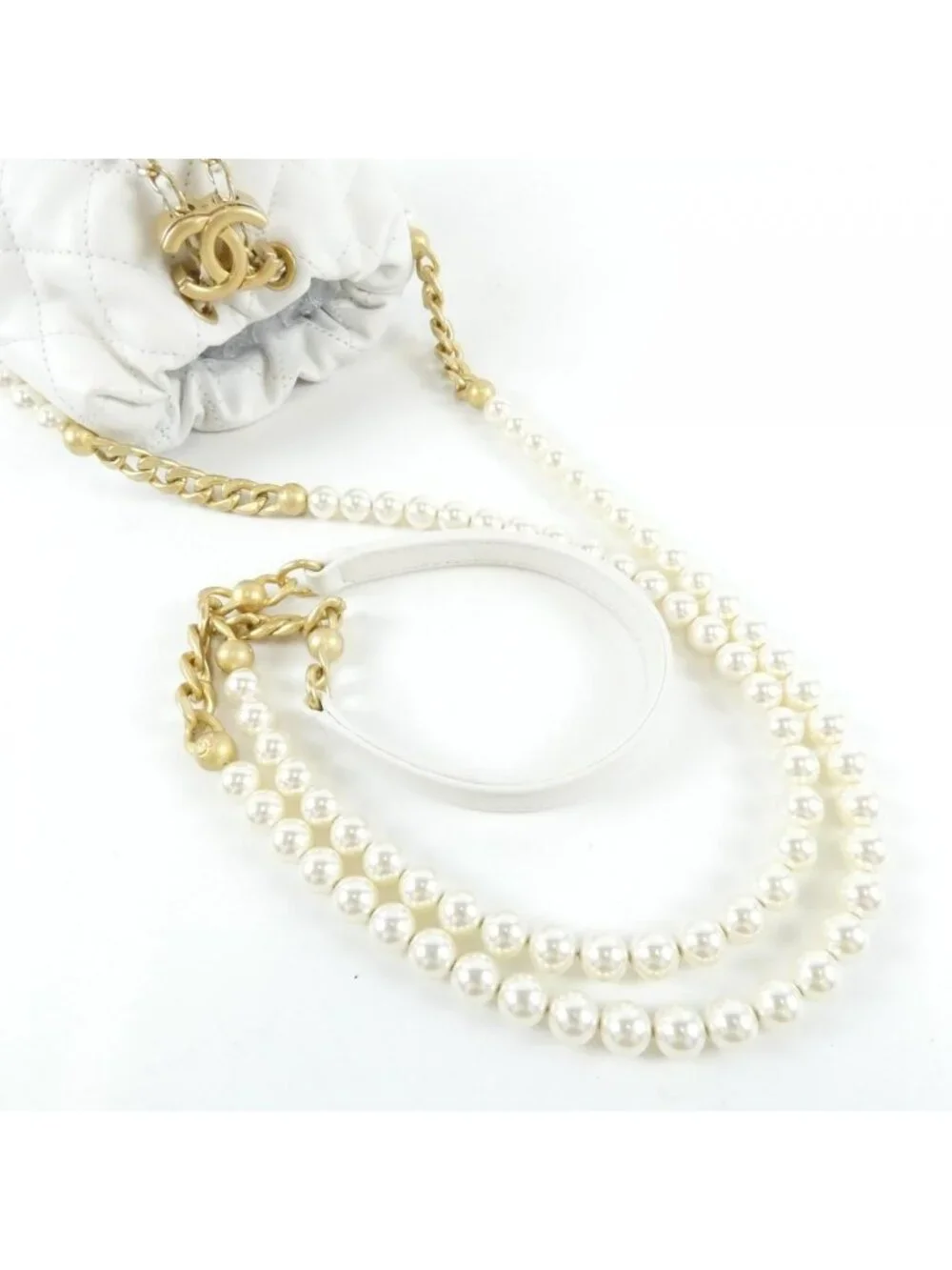 Chanel Shoulder Bag White